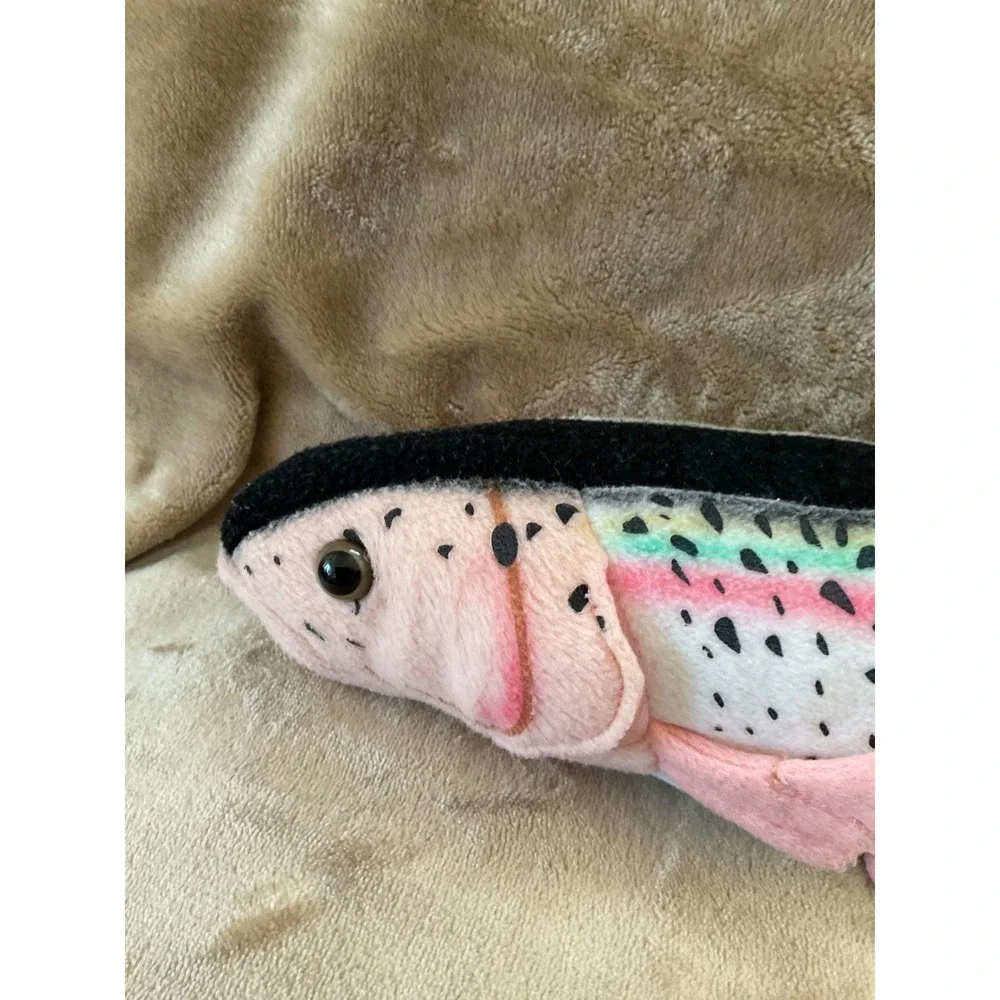 Cabin Critters Rainbow Trout Plush Stuffed Animal Fish Toy 17 Inch Realistic